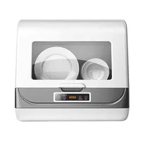 New desktop dishwasher independent fully automatic integrated installation free dishwasher home mini smart chopsticks dishwasher 1
