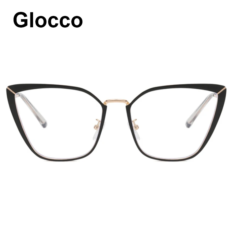 Sexy Cat Eye Metal Reading Glasses Anti Blue Rays Magnifying Hyperopia Eyewear 0~+600 Optical Transparent 2022 Glasses For Women 3