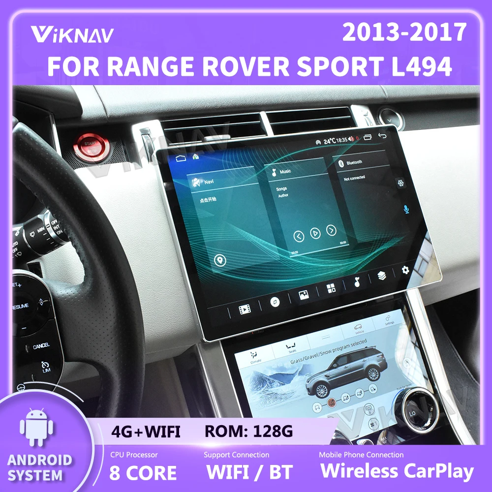 Android-Screen-13-6-Inch-GPS-Navigation-Dual-System-For-Land-Rover ...