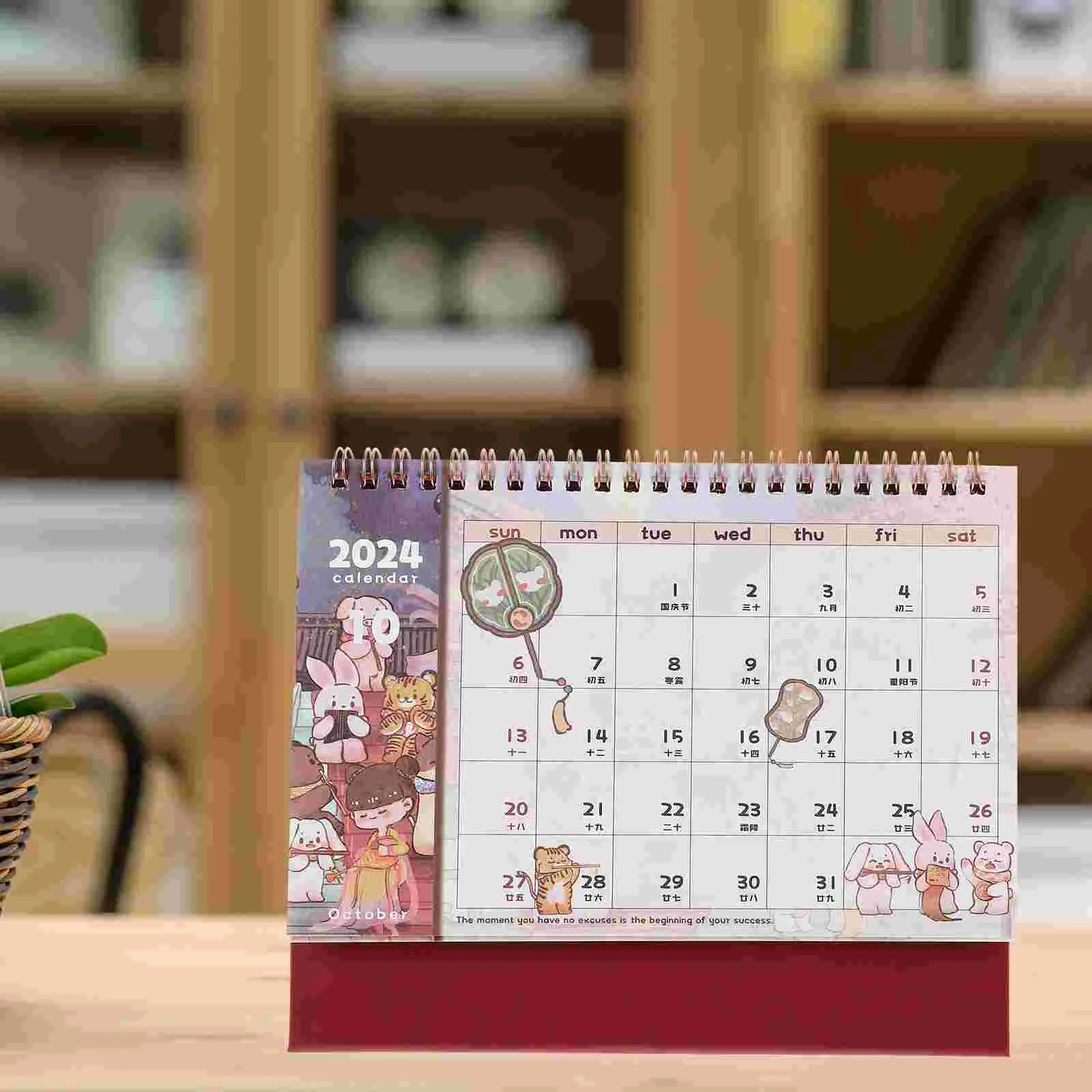 

Folding Calendar Desk Decor Desktop Calendar Decorative Calendar Antique Calendar Daily Schedule For Home Office School