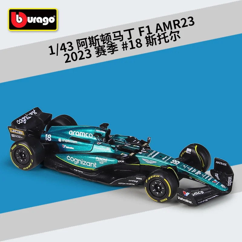 Bburago 1:43 Alfa Romeo F1 Racing Car Alloy Model Collection