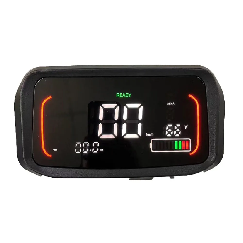 전기 자전거용 LCD 디스플레이 계량기, 컨트롤패널 블랙, 다기능 교체, 20-150C, 250g, 1