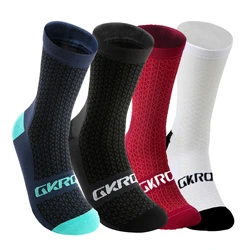 High-Performance Unisex Sports Socks - Ideal for Cycling, Running, and Basketball (4 Pairs) (4 pairs A)