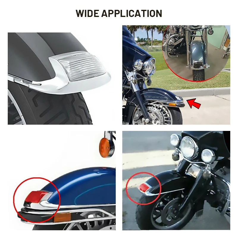 NATGIC Motorfiets Spatbord Tip Licht Motorfiets Witte Socket Voor Achter Spatbord Fender Tip Licht Remlicht Richtingaanwijzer Licht voor FLSTC Heritage Softail Classic - Witte Shell NATGIC Motorfiets Spatbord Tip Licht Motorfiets Witte Socket Voor Achter Spatbord Fender Tip Licht Remlicht Richtingaanwijzer Licht voor FLSTC Heritage Softail Classic - Witte Shell
