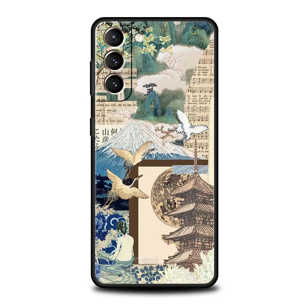 Japan Tokyo Osaka Kanagawa Label Soft TPU Phone Case