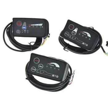 24 V/36 V/48 V Bicicletta Elettrica 810 Display A LED Pannello di Controllo In Plastica kit schermo di Alta Qualità E-Bike ciclismo Accessori
