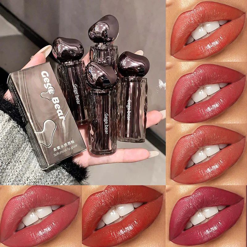 Gegebear Soft Moisturizing Lip Gloss Moisturizing Plain Color