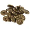 20PCs Zinc alloy Buttons Horse Head Carved Round Bronze Tone 15mm( 5/8 inch)Dia. 3
