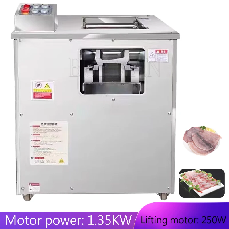 

Hot Selling Automatic Slicing Machine Electric Oblique Cutting Fish Fillet Machine Commercially Available