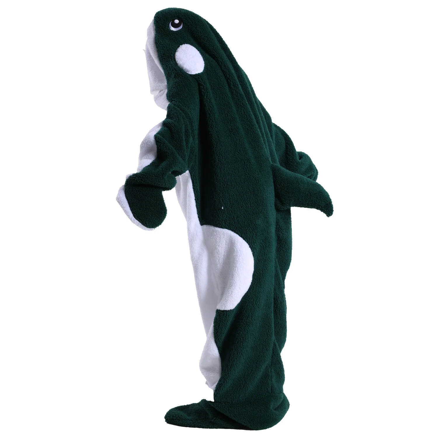 Mewaii Cute Otter Wearable Hoodie Blanket, Soft Flannel