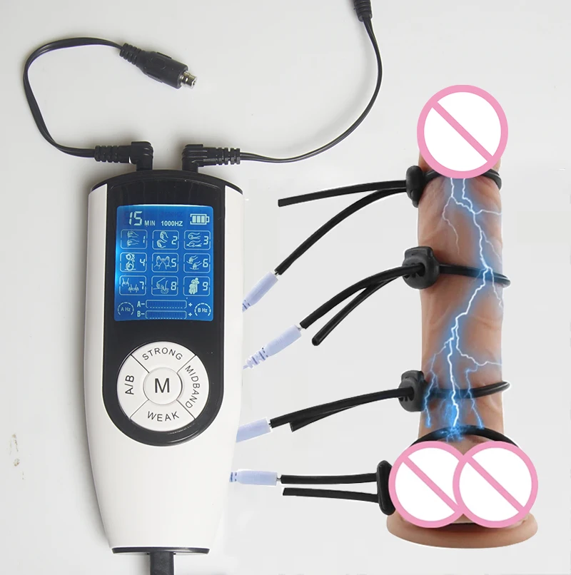 marielove E-Stim Toys ESTIM Penisring und Hodenring