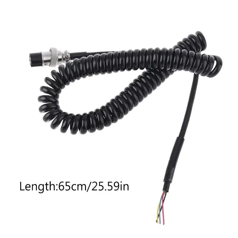 

CB Radio Speaker Mic Microphone 4 Pin Cable for Cobra PR550 PR3100 PR4000 MRHH100 Car Walkie Talkie Accessories HCCY