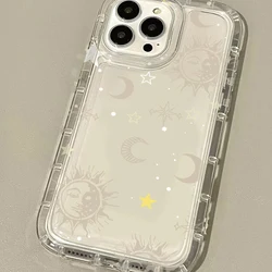 Celestial Shockproof Transparent Silicone Phone Case translates to Italian as 
