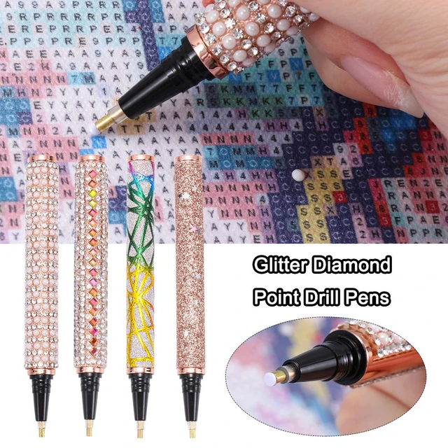 5d Glitter Diamond Painting Pen Sparkle  Diamond Embroidery Accessories -  5d Diamond - Aliexpress