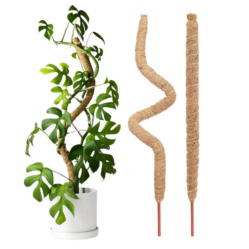 

Moss Pole For Plants Plant Climbing Column Cage Pole Plant Support Extension For Monstera Coconut Poles Vines Stick Garden Tool