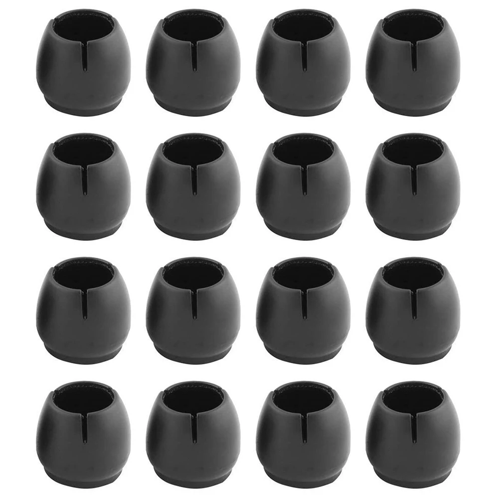 16PCS Silicone Chair Leg Covers with Felt Bottom for Mute Furniture Moving Furniture Protection Cover to Prevent Scratches 2