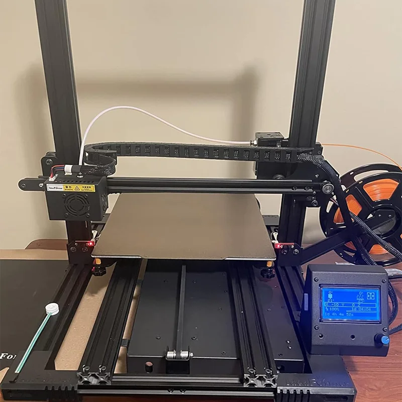 ENERGETIC PEI 시트 310x320mm 질감 PEI + CR-10S Pro,Sovol SV04,CR-X 3D 프린터용 부드러운 PEO 자기 유연한 빌드 플레이트