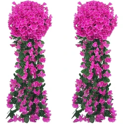 Vibrant Begonia Artificial Flower Bouquet for Stunning Indoor and Outdoor Decoration (Pink)
