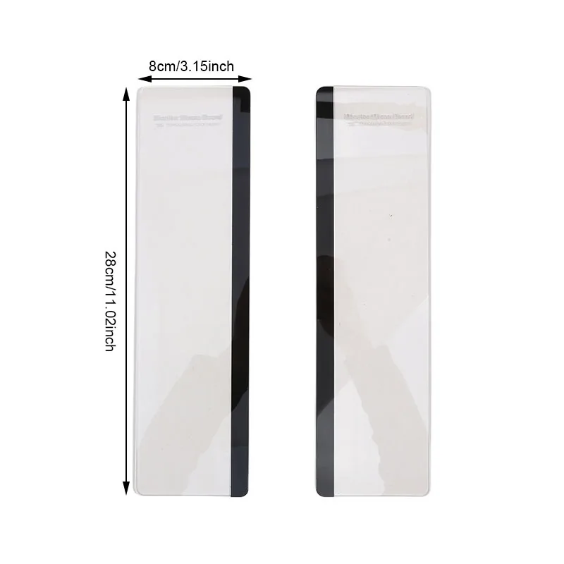 Acrylic Clear Message Board Sticky Memo Board Note Holder Reminder For Computer Monitors Screen Office Desk Accessories 5