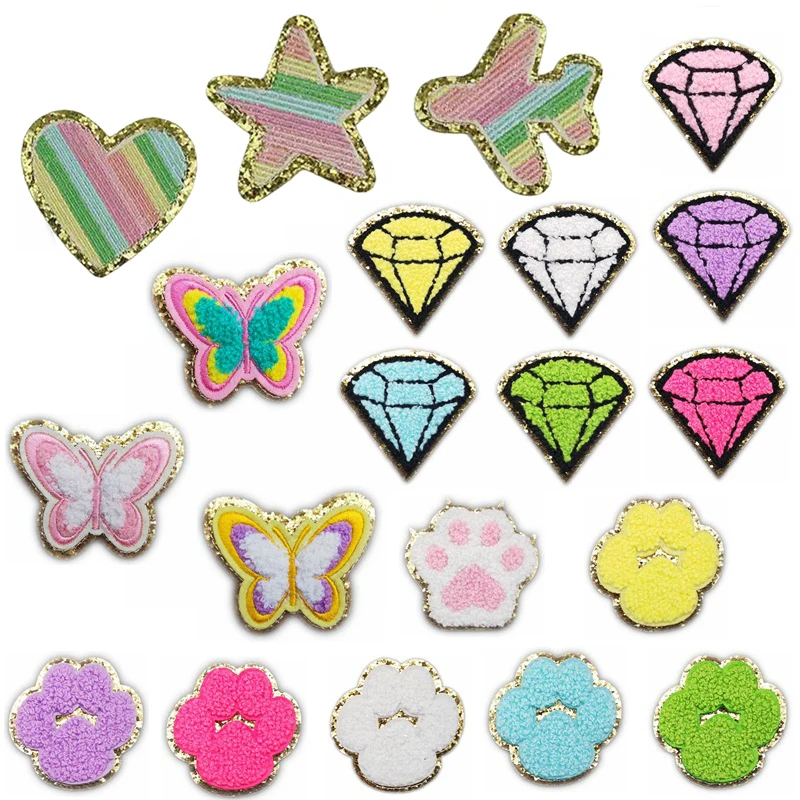 Parche de chenilla de 1 piezas pegatinas autoadhesivas de estrella de parche-de-chenilla-de-1-piezas-pegatinas-autoadhesivas-de-estrella-de