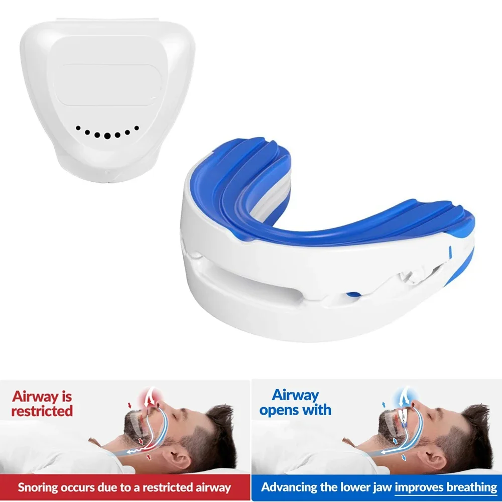 

Регулируемая Защита для рта от храпа, устройство против храпа, Мужская стопор для храпа для улучшения качества сна и облегчения дыхания