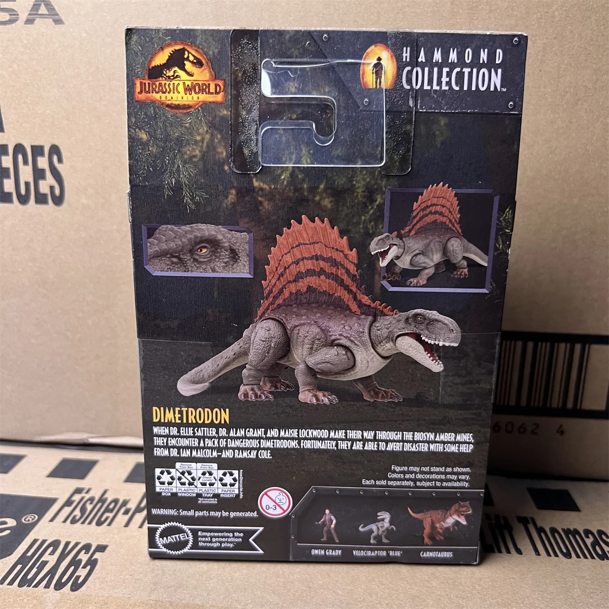 Mattel Jurassic World Dominion Hammond Collection Dimetrodon
