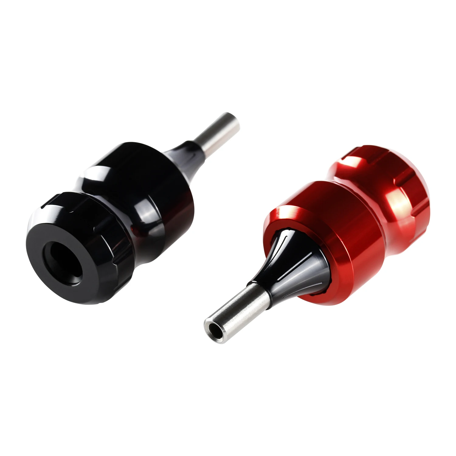 32mm Adjustable Handle Cartridge Grip Tattoo Supplies CNC Carving Aircraft Aluminum with Drive Bars Pushrod