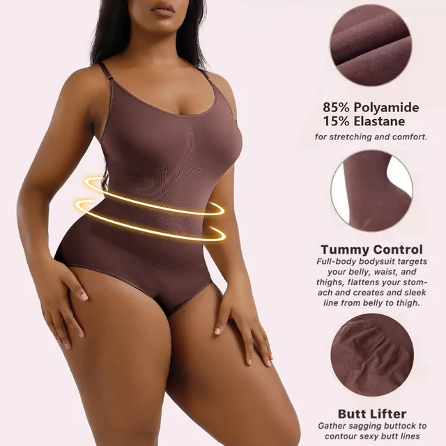 Bodysuit Shapewear Women Shapewear Tummy Shaper Hip Lifter