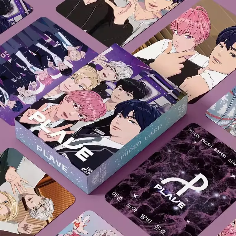 بطاقة لومو كورية للمعجبين ، فوتوكارد ، شخصيات كرتو...