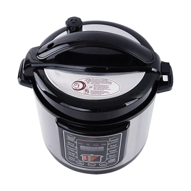 12L Multifunctional Electric Pressure Cooker Instantaneous Programmable Timing Automatic Stainless Steel Cooker