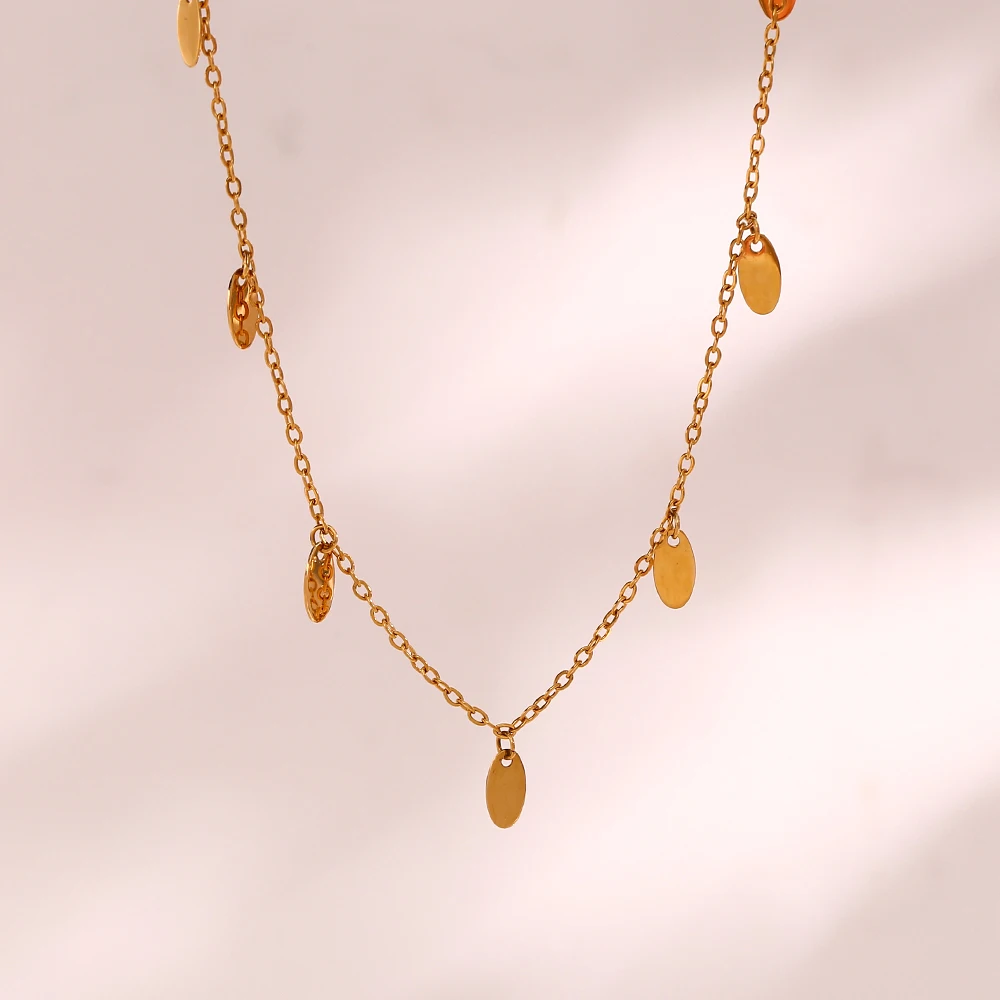 18k Gold Plated Stainless Steel Tarnish Waterproof Tarnish Free Gold