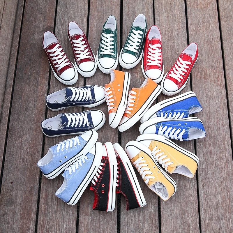 

Shoes for Women Sneakers 2023 New Student Shoes Men White Breathable Canvas Vulcanized Walking Flats Lovers Shoes Zapatos Mujer