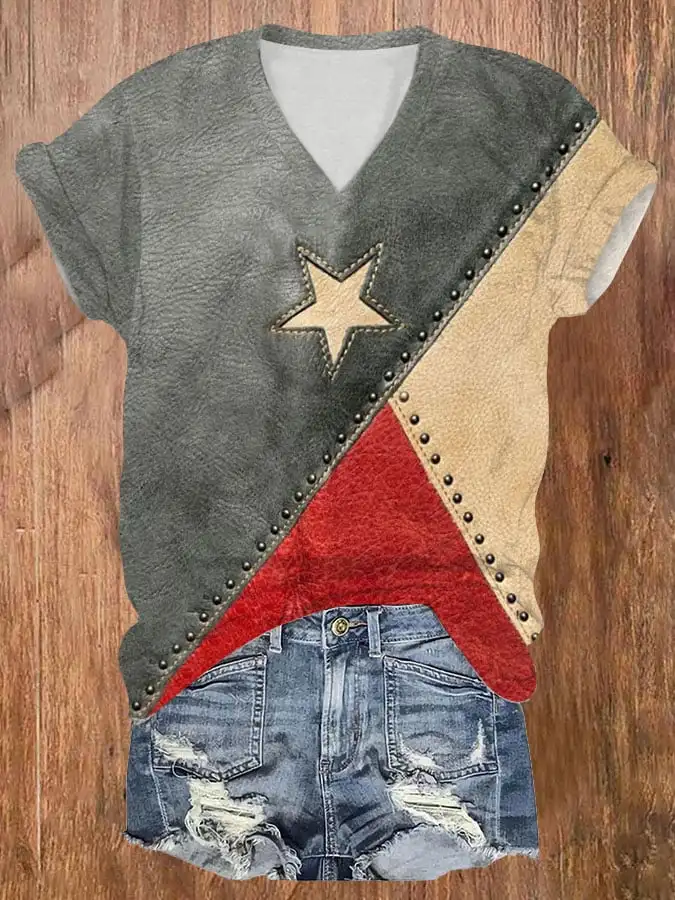

Women's Independence Day Art Print T-Shirt