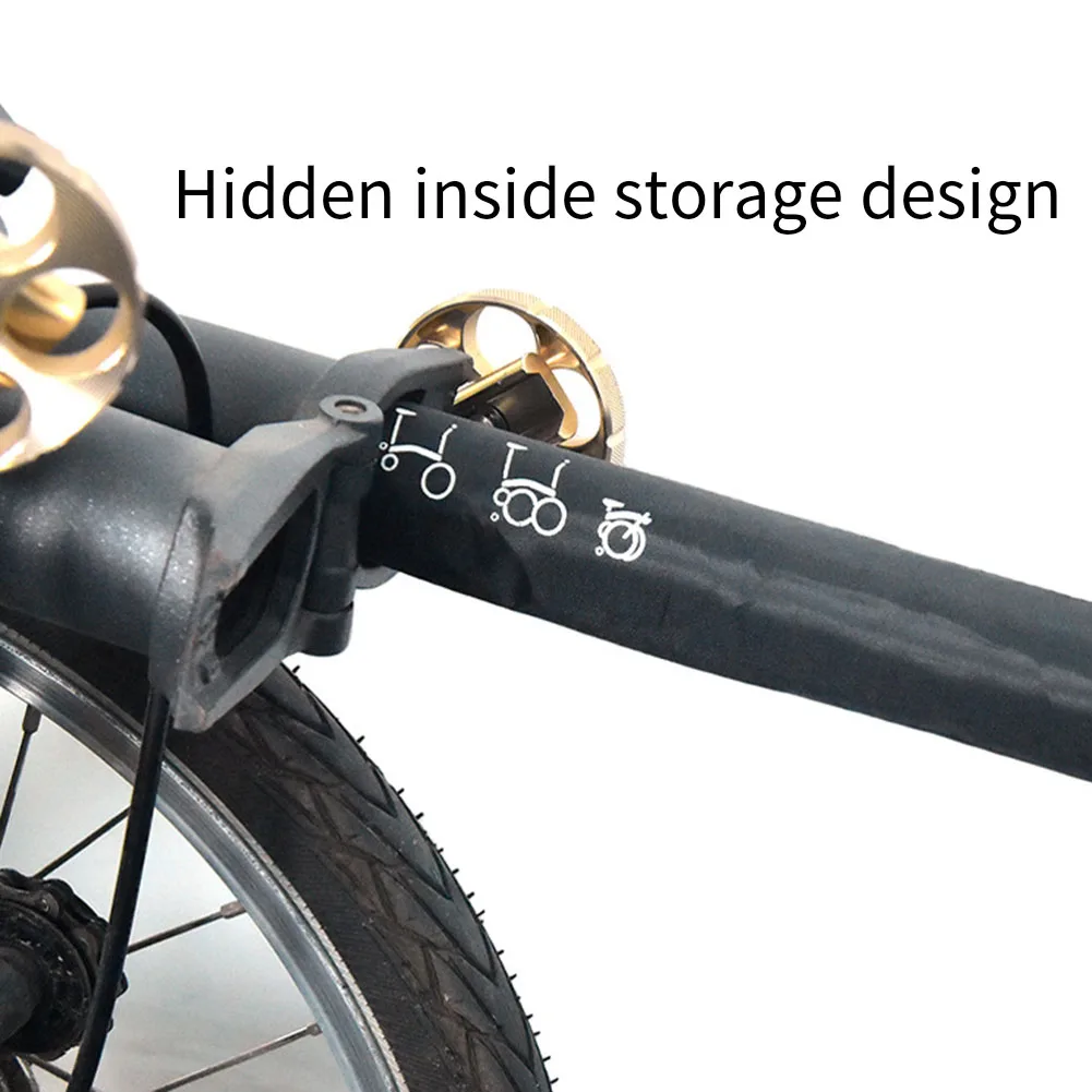 Ultradünner Fahrradrahmen, versteckter Staubschutz, Faltrad-Staubschutz für Brompton, Faltrad mit Aufbewahrungstasche – Detail 2