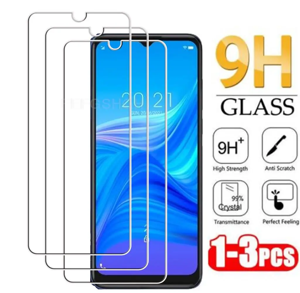

HD Оригинальное закаленное стекло для A1 Alpha 21 6,52 "A1Alpha21 Alpha21 21 Защитная пленка для экрана