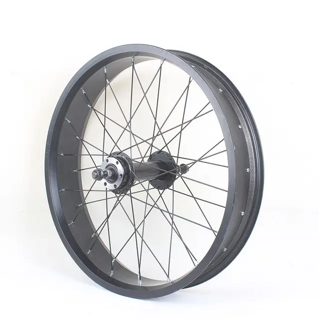 20 inch Fat Tire Electric Snowmobile Beach Bicycle MTB Front