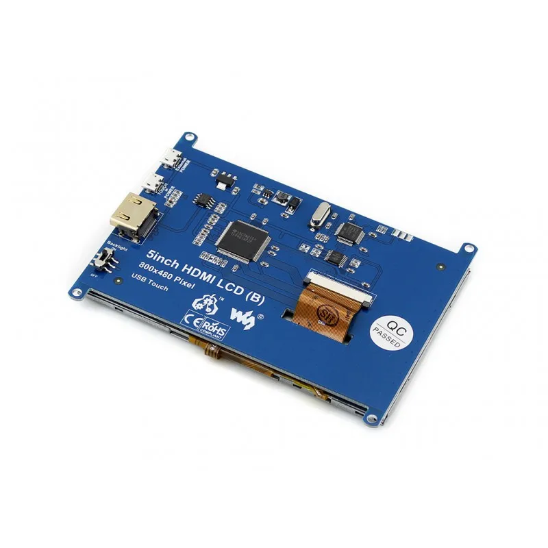 Waveshare HDMI LCD B ġũ PC ,   4, 3, ο, 800  480 ػ, 5 ġ