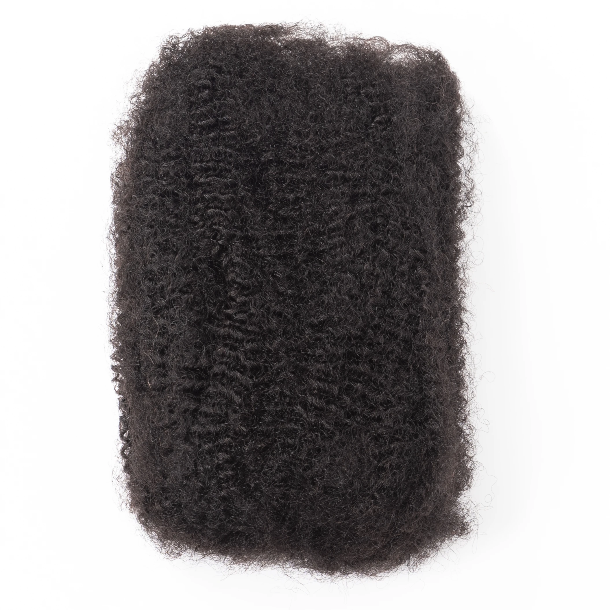 10-18Inch 4C Afro Kinky Bulk Human Hair Extensions No Weft 30 or 50g/Pack Brazilian Remy Bulk for Locs Micro Twist Braiding Hair 2