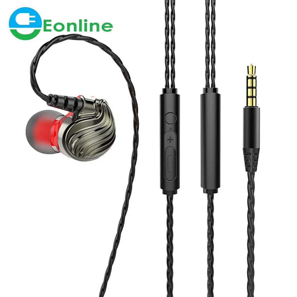 

Eonline Headphones Music Earbuds Stereo Gaming Earphone for Phone with Microphone
