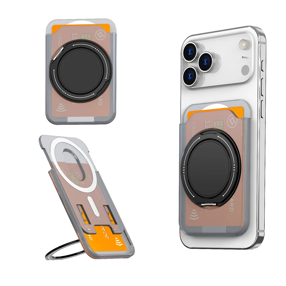 Magnetic Wallet Stand Card Holder