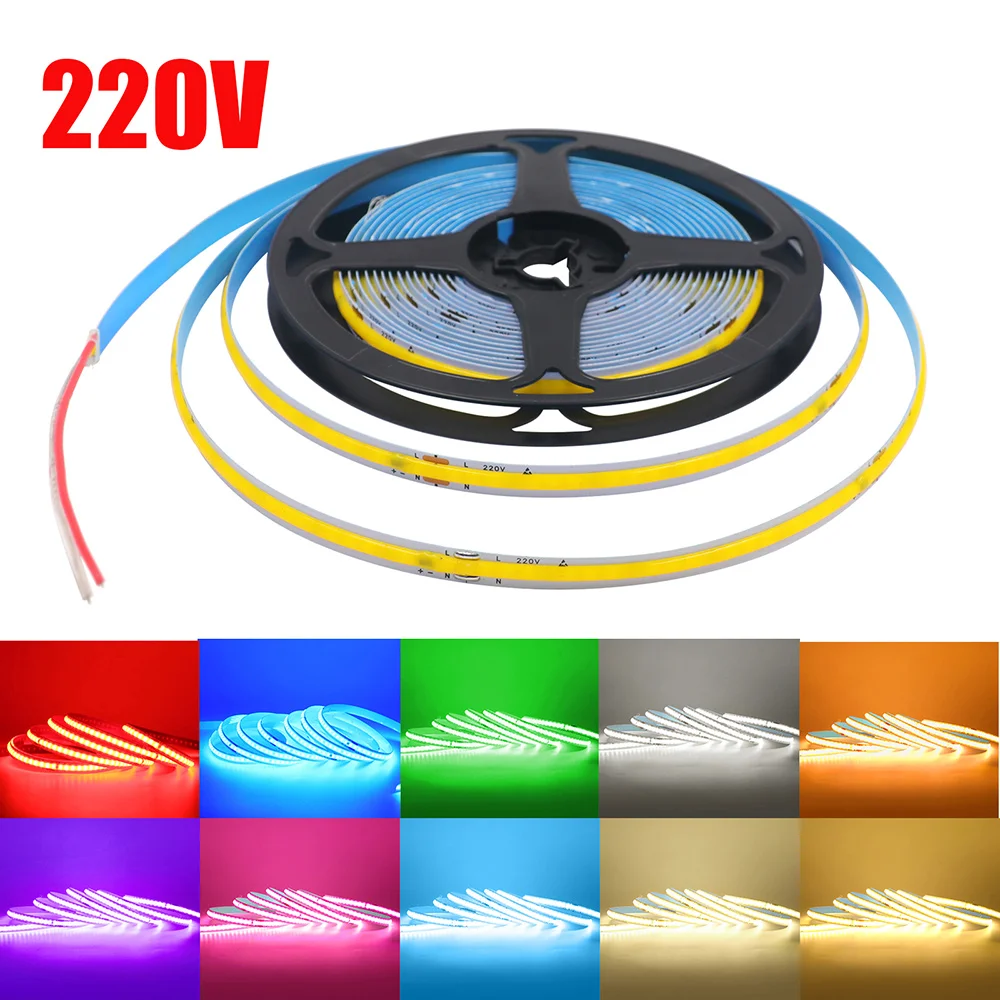 High Brightness Flexible LED Strip with IC Rectifier - Various Lengths Available