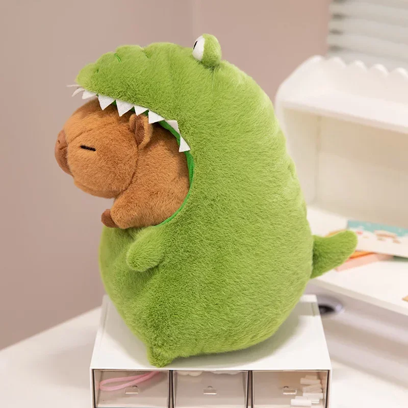 Kawaii Capybara Crocodile Plush (40cm) - Special Edition