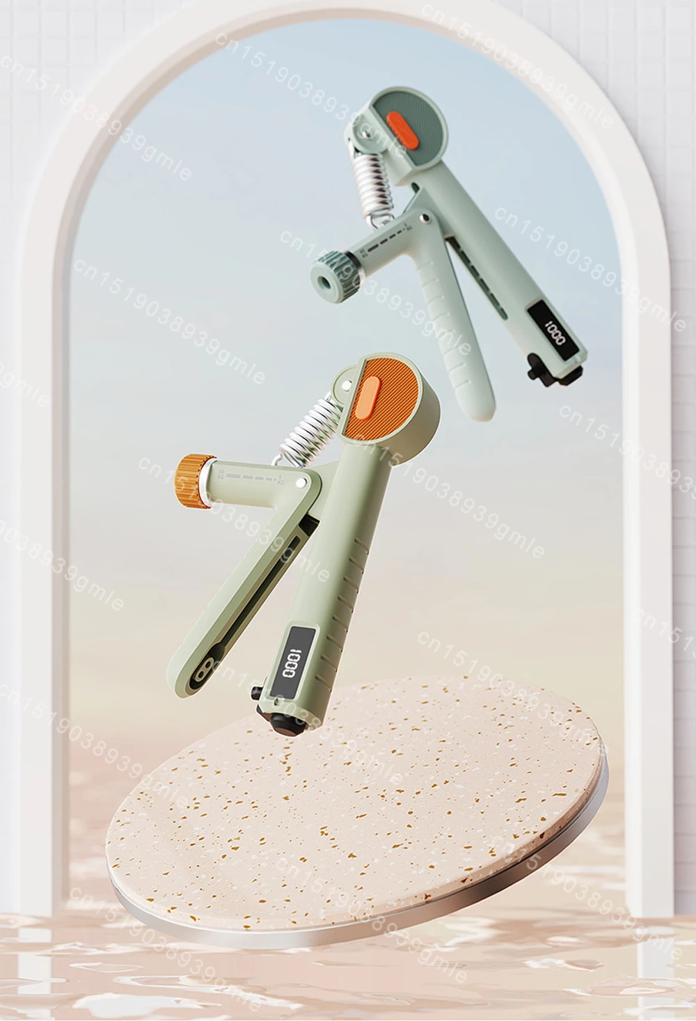 Description Picture 5 of itemCount Heavy Gripper Fitness Hand Exerciser Grip Wrist Training Increase Strength Spring Finger Pinch Carpal Expander