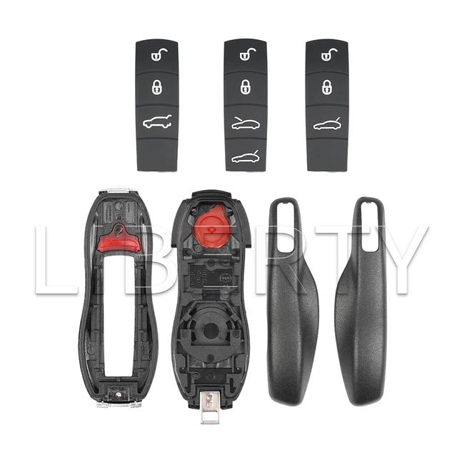 กุญแจรีโมทรถยนต์อัจฉริยะแบบไร้กุญแจ สำหรับรถยนต์ Porsche Cayenne Panamera Macan Boxster Cayman 911 958 ความถี่ 315MHz 433MHz 434MHz รุ่น PCF7945P 4