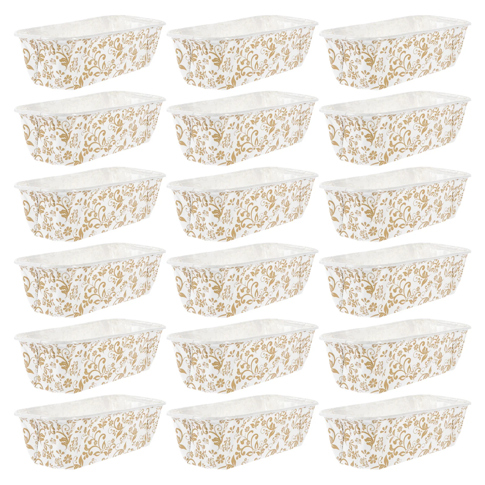 

50 Pcs Fish-shaped Bread Bread Tray Boat Shaped Trays Baking Cake Pans Packing Paper Cake Pancake Multi-function Pans Cushions