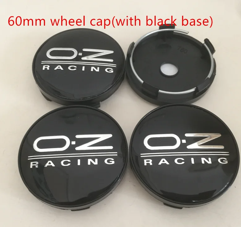 Premium Car Emblem Wheel Hub Center Cap Badge Covers - Set of 4