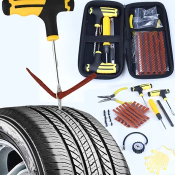 Bandes de réparation de pneus de voiture, joints de colle en caoutchouc sans chambre à air pour voiture moto vélo, outils de réparation de crevaison de pneus, accessoires