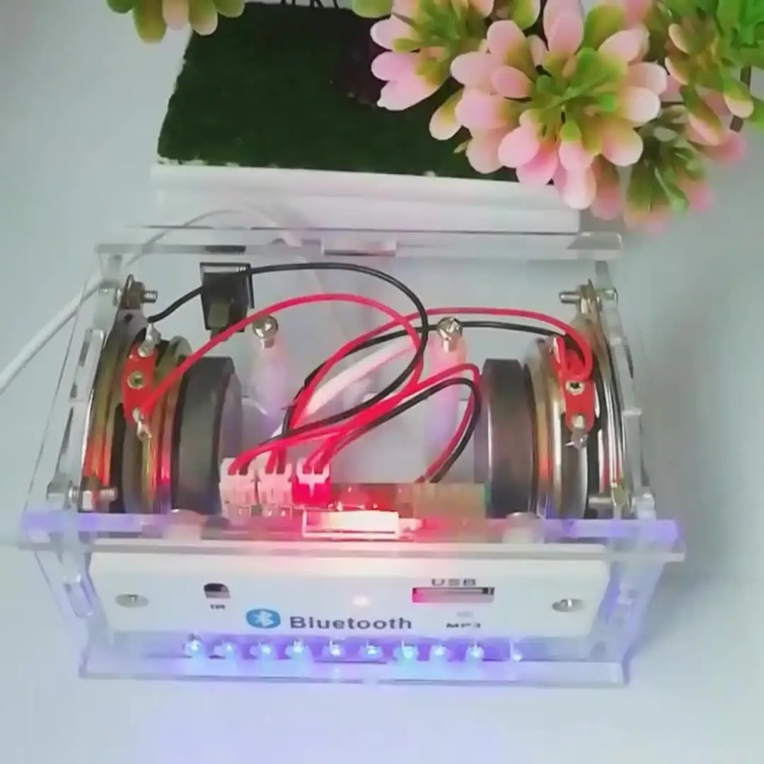 DIY Bluetooth Speaker Kit FM Radio DIY Electronic Kit Soldering Practice Project - View #7