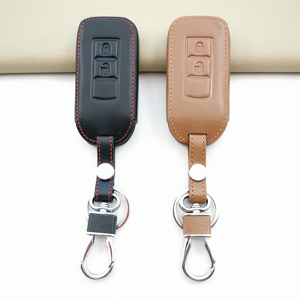 Car Key Case Cover For MITSUBISHI OUTLANDER 3 Lancer 10 L200 ASX Colt Pajero Sport ECLIPSE CROSS
