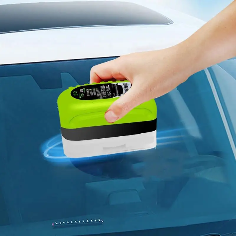 Automotive Oil Film Cleaning Brush Oil Film Remover Brush For Windshield 150ml Car Windscreen Cleaner Window Glass Cleaner tool